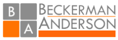 Beckerman Anderson Law firm Logo